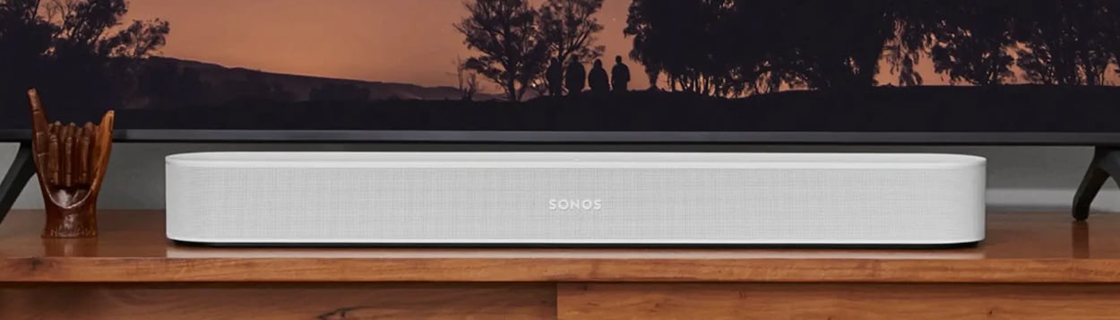 Soundbar SONOS Beam Gen 2, 5.1, Wi-Fi, Dolby Atmos, alb